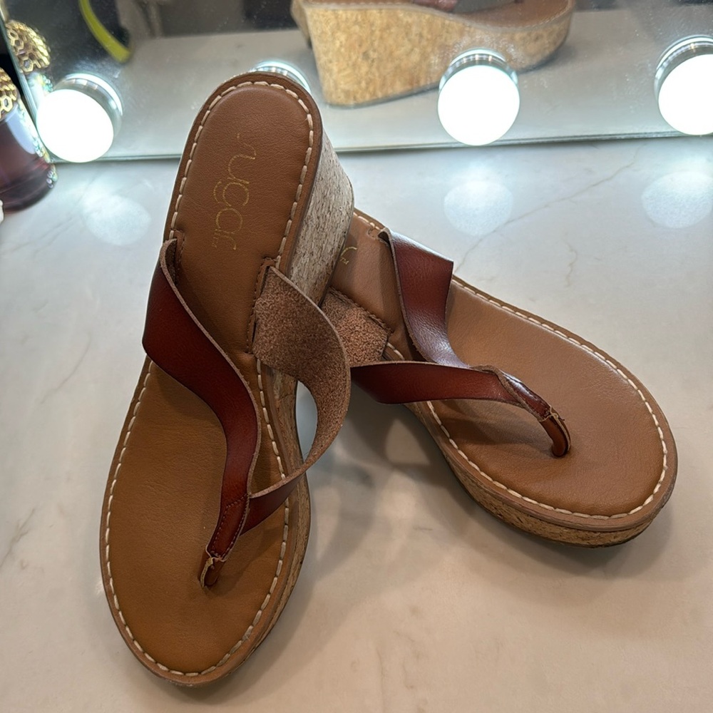 Sugar Brown Wedge 8M